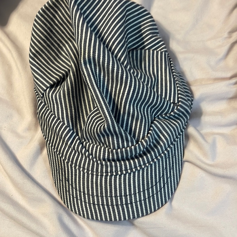 Imaginarium Geoffry cute striped blue and white hat new
